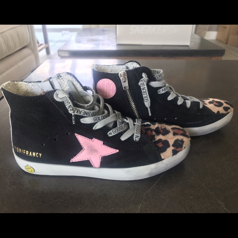Golden Goose Deluxe Brand Francy High Top Sneakers